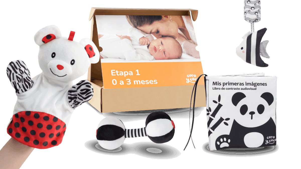 Kit 1: Sensaciones Iniciales (0 a 3 meses)