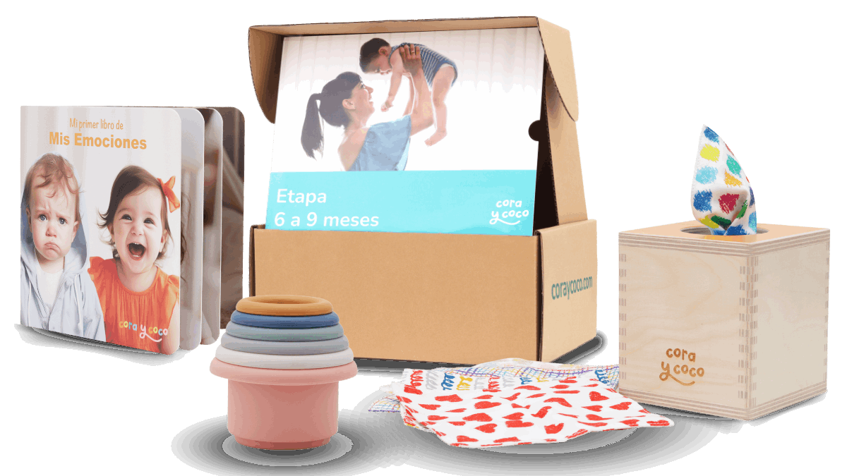 Kit 3: Descubrimientos Sensoriales (6 a 9 meses)